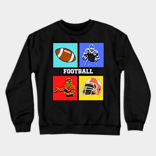 American football Crewneck Sweatshirt